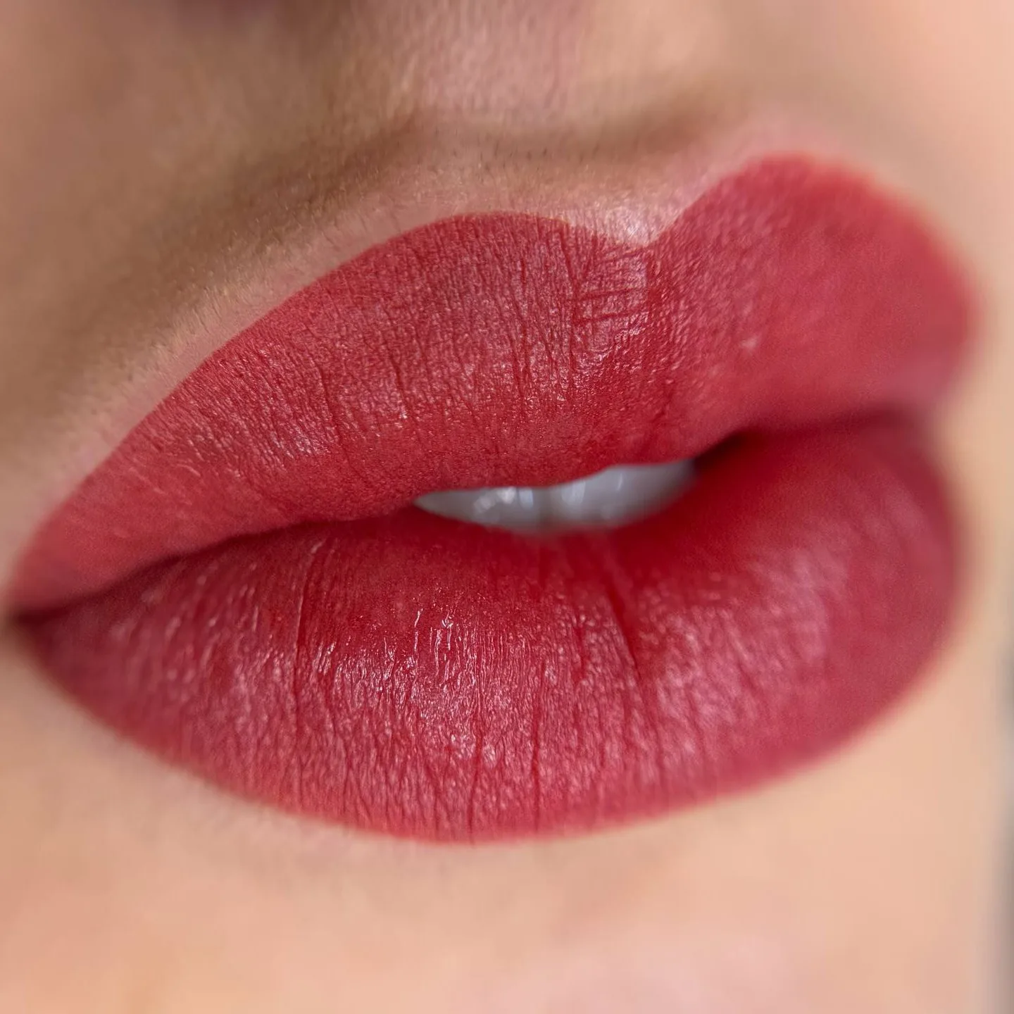 Cansu Durkun Lip Blush — Lips kalıcı makyaj uygulaması